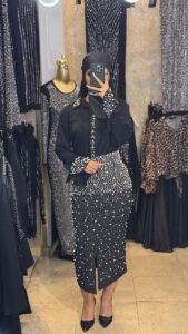 بلوز دامن برفی